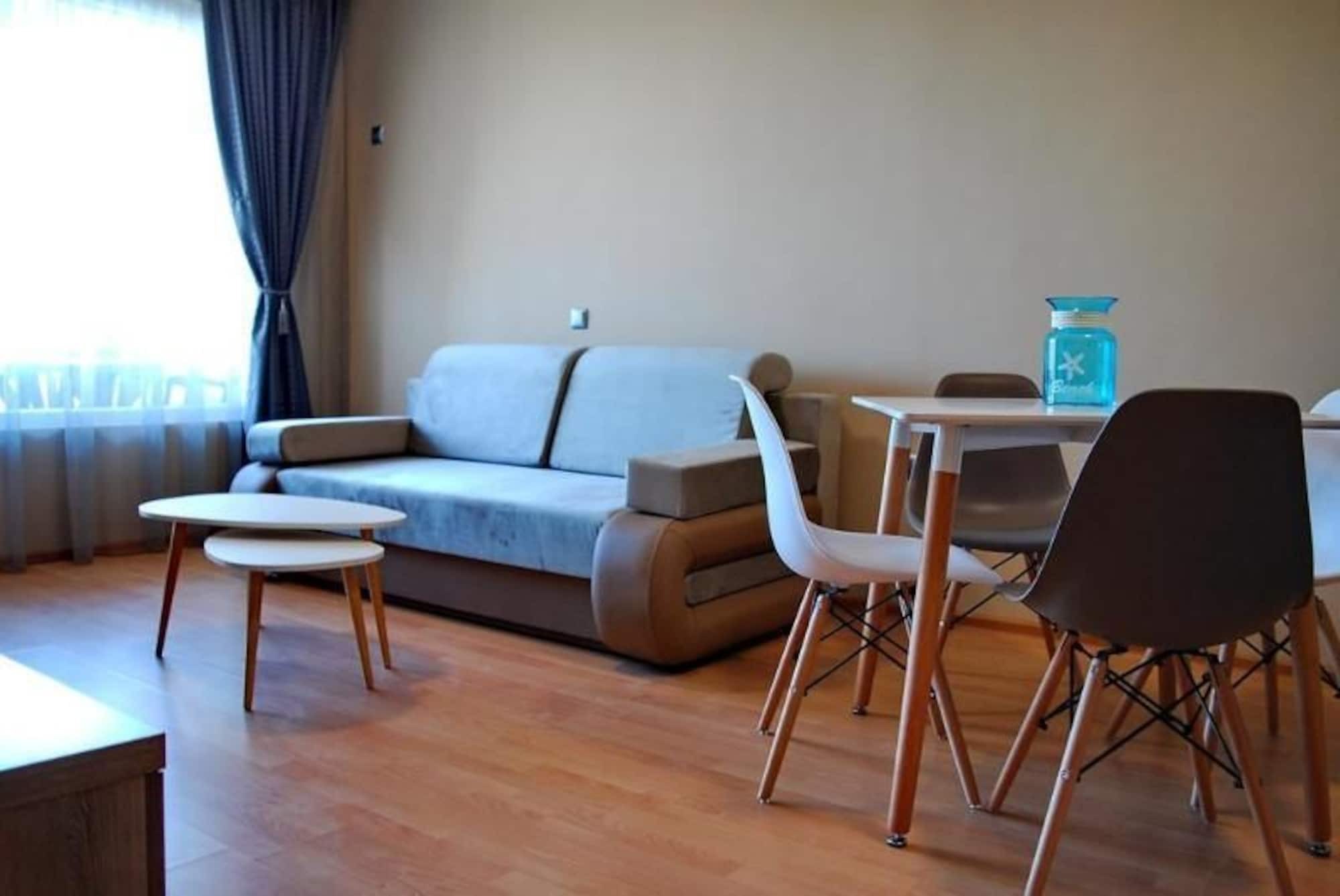 Arizona Del Mar Apartment Pomorie Bagian luar foto